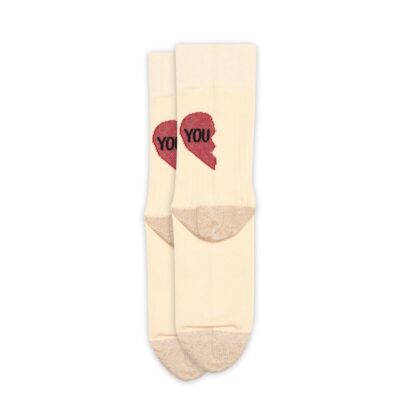 MP Denmark sokker - You and Me Socks – 79771 - 4109 Ecru