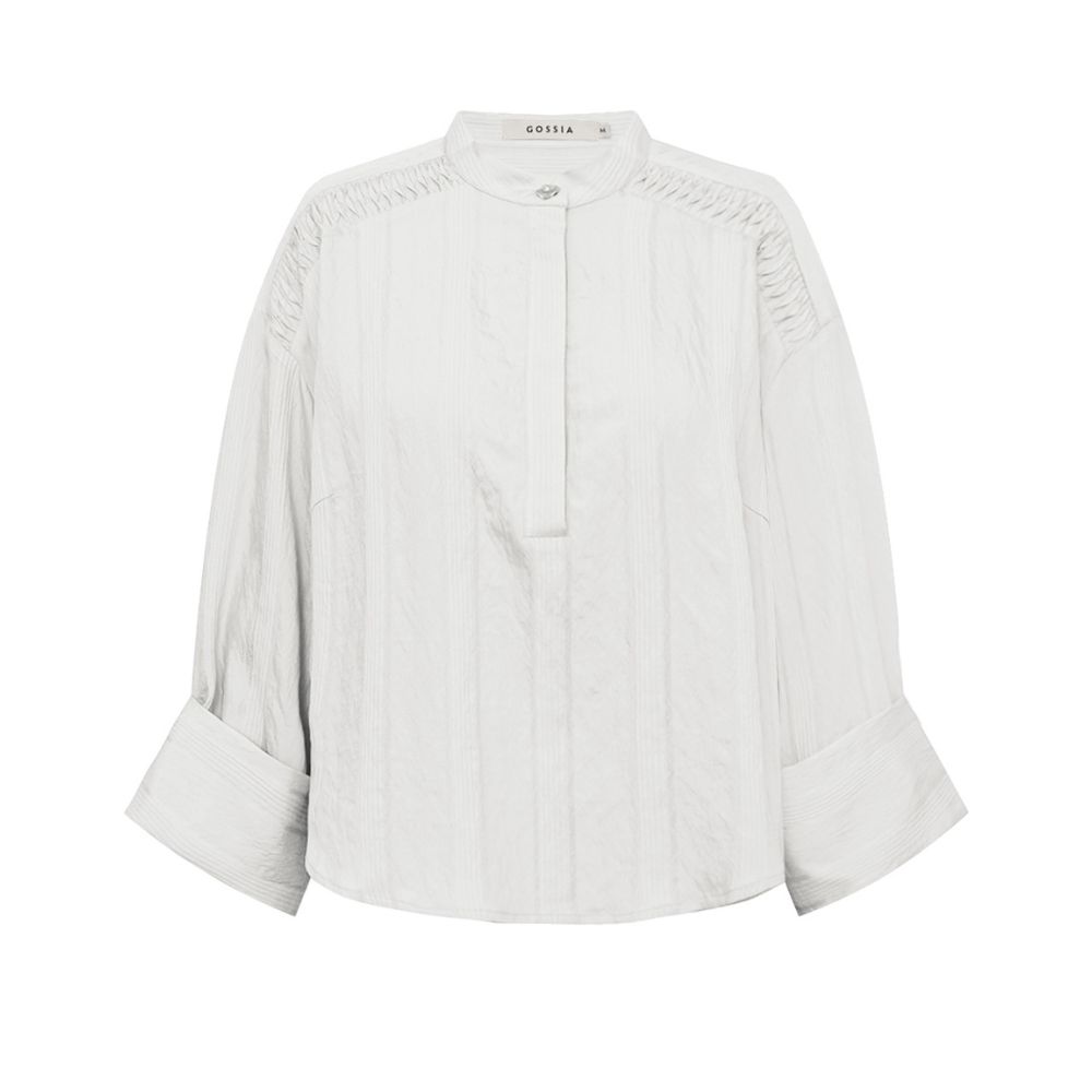 Gossia bluse - RoselilleGO Ea (Råhvid) Gossia bluse - RoselilleGO Ea Blouse - G3153 - Off-white