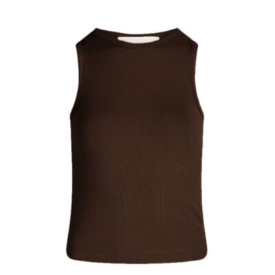 La Rouge top - NOOS Lisa singlet – LR1103 - Dark Brown