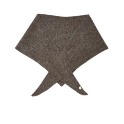 Beck Sondergaard tørklæde - Alpaca-Wool Triangle Scarf – 260730007170500101 - Hot Fudge Brown