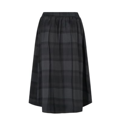 Lollys Laundry nederdel - EllaLL Midi Skirt - 26414-2007 - 14 Dark Grey