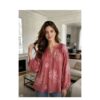 Lecoco bluse - Susse - 35168 - 313 Wine Red