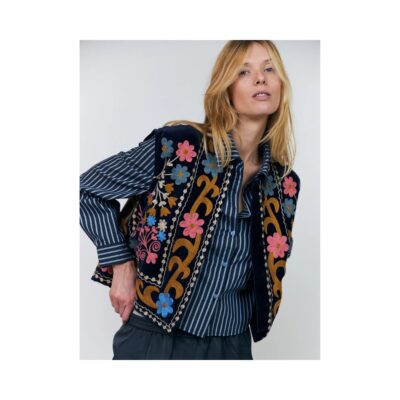 Lollys Laundry vest – BinLL (Blå)