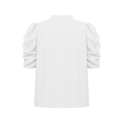 Alternative view of Gossia bluse – Karit (Hvid)
