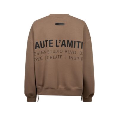 Hauté L’ Amitié sweatshirt – HL10714 (Brun)