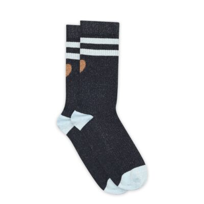 MP DEnmark glimmer sokker - Elga Glitter Socks - 79755 - 807 Navy