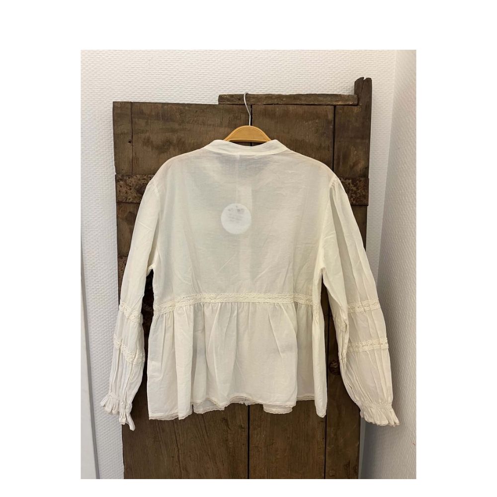 Not Sisters skjorte - Garina (Creme) Not Sisters skjorte - Garina Shirt - 11011366 - Margarina