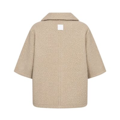 Levete Room plys jakke - LR-Nissa 6 - 301722 - 1020 - Plaza Taupe