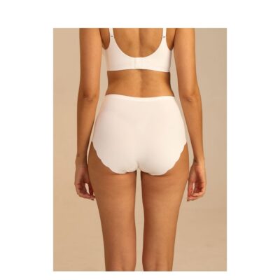 Femifemme trusser - Invisible Highwaist Maxi Trusser – FF1001 – White