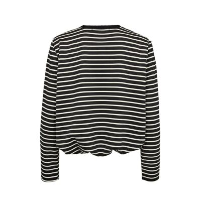 Gossia bluse – KinneGo (Sort/Hvid)
