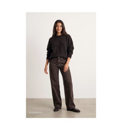 Levete Room jeans - LR-Kosa 23 - 301748 - 8125 Fondue Fudge