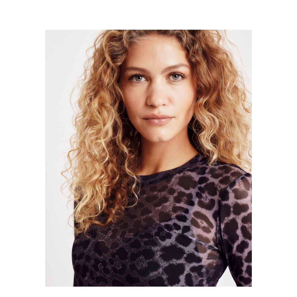 Hype the Detail bluse - 3-320-1400 (Grå) Hype the Detail bluse - Blouse w/print - 3-320-1400 - 9512 Grey