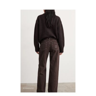 Levete Room jeans - LR-Kosa 23 - 301748 - 8125 Fondue Fudge