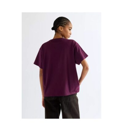 Wrangler t-shirt - Relaxed Girlfriend Tee – 112386828 - Potent Purple
