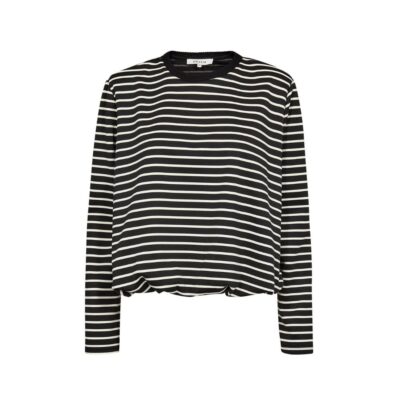 Gossia bluse – KinneGo (Sort/Hvid)