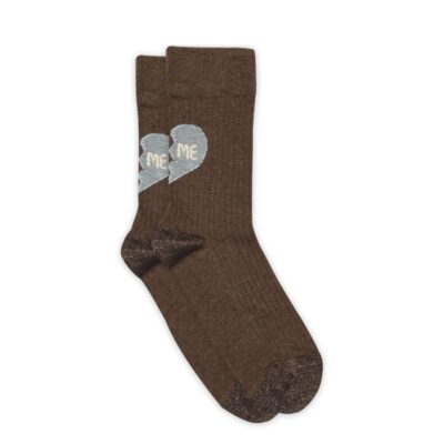 MP Denmark sokker - You and Me Socks – 79771 - 351 Brown Melange