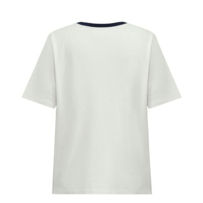 Gossia t-shirt - BasGO Tee – G2850 (Off White/Navy Print)