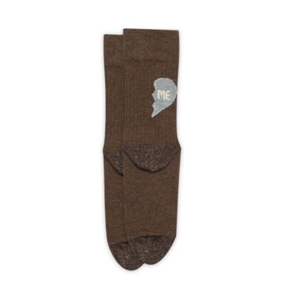 MP Denmark sokker - You and Me Socks – 79771 - 351 Brown Melange