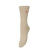 Beck Sondergaard strømper - Rosea Wola Sock – 000080000711720101 – Beige Melange