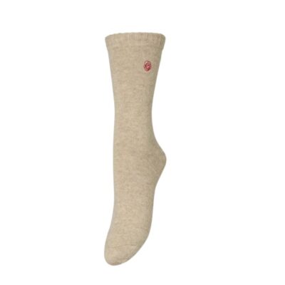 Beck Sondergaard strømper - Rosea Wola Sock – 000080000711720101 – Beige Melange
