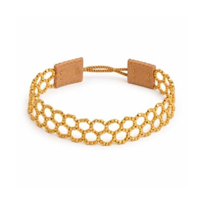 Ibu Jewels armbånd – DC-The Web Gold (Guld)