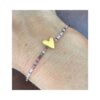 Ibu Jewels armbånd – Lulu liv - AQ MIX 03(Brun/Sort)
