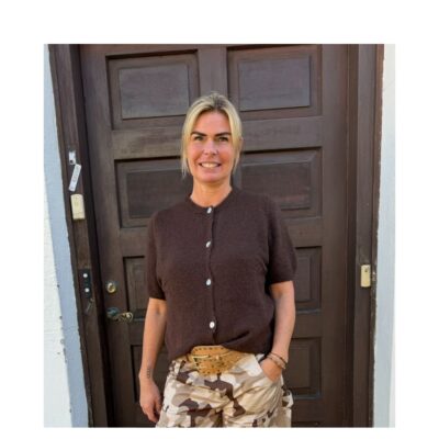 Leccoc cardigan - Erin – 35258 – 732 Brown