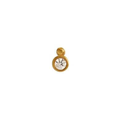 Miss Princess Dot Earring, Single – 1427-02-S - Guld