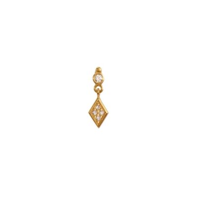 Stine A ørering - Miss Princess Earring with Harlekin, Single – 1429-02-S - Guld