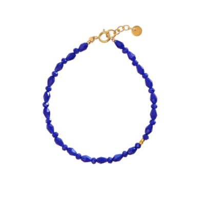 Stine A armbånd - Miss Paris Bracelet - Montmartre – 3237-02-OS – Blå