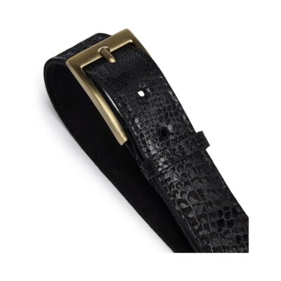 Depeche bælte - Fashion Favourites Belt – 16380 – 142 Black Snake 