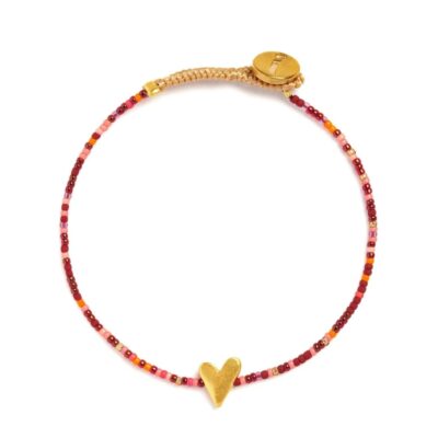 Ibu Jewels armbånd – IJ MIX 04 (Rød)