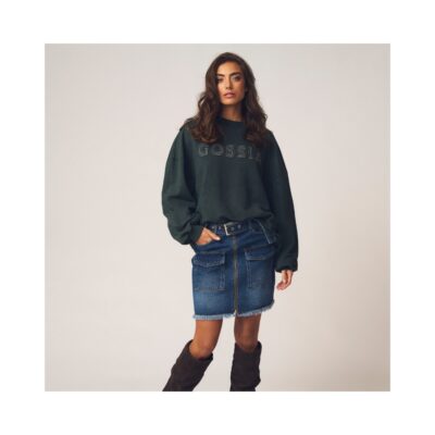 Gossia sweatshirt –LyzetteGO (Sortgrå)