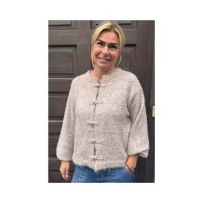 Lecoco cardigan – Angie 35289 (Sand)