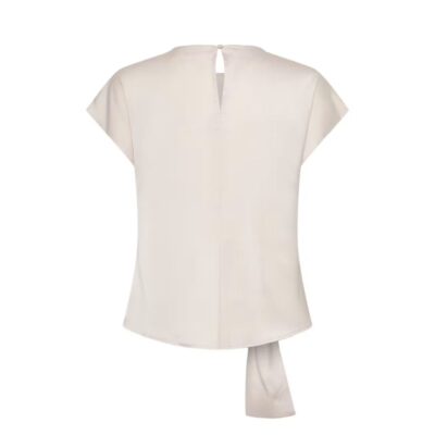 InWear bluse - SatineIW Knot Top –  30113427– Haze/Nature