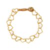 Ibu Jewels Armbånd IBU04 Heart (Guld)