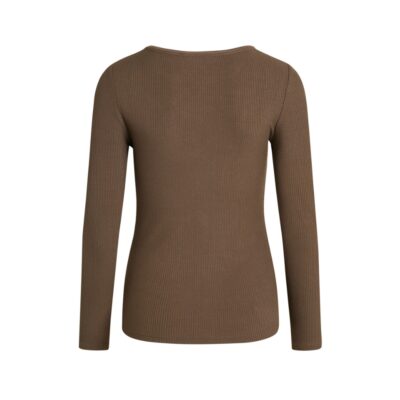Alternative view of La Rouge bluse – Lisa (Lysebrun)