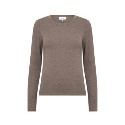 Leveté Room bluse – LR-Josephine 1 (Mørk sand)