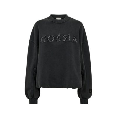 Gossia sweatshirt –LyzetteGO (Sortgrå)
