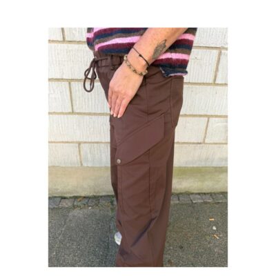 Qnuz bukser - Cargo pants – 9453 – Marron (60)