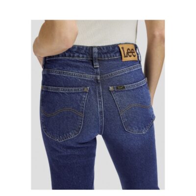 Lee jeans - Carol High Rise Straight Jeans - 112346311 - Dark Humor