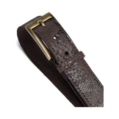 Depeche bælte - Fashion Favourites Belt – 16380 – 340 Mocca Snake 