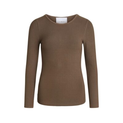 La Rouge bluse – Lisa (Lysebrun)