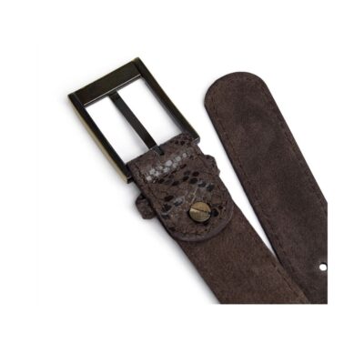 Depeche bælte - Fashion Favourites Belt – 16380 – 340 Mocca Snake 