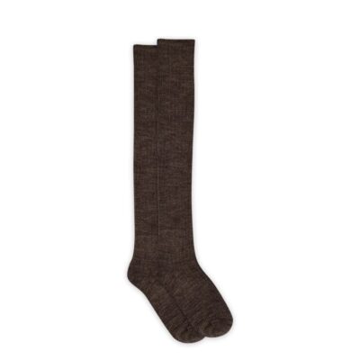 MP Denmark knæstrømper - Megan knee socks – 69508 – Brown Melange